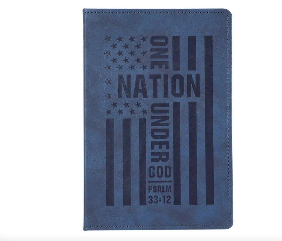 One Nation Hold Fast Blue Journal