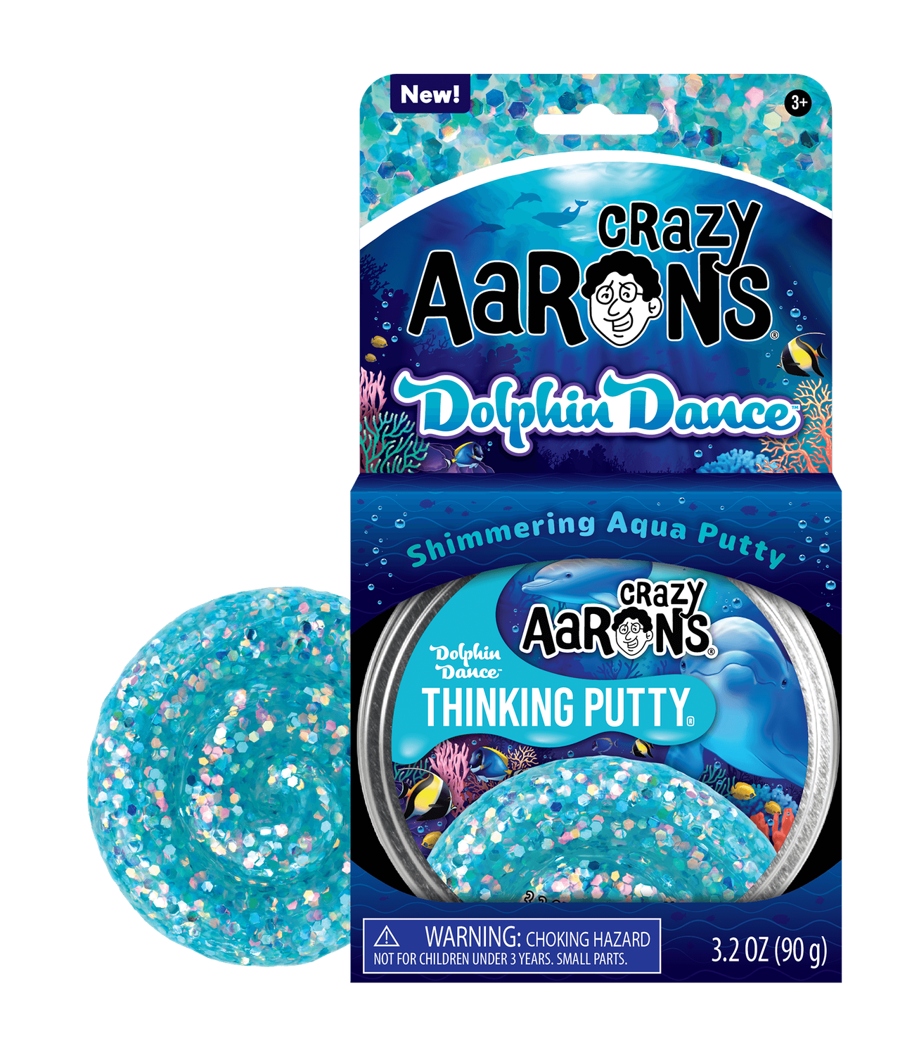 Dolphin Dance 4” Thinking Putty