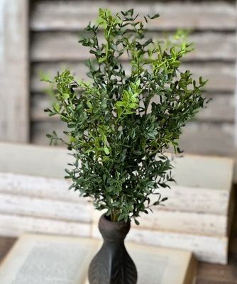 New England Realistic Boxwood Bush 19”