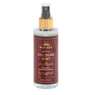 Man Bar Cologne Mist - Exotic Musk &amp; Sandalwood