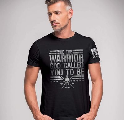 Be the Warrior Hold Fast Tee Black
