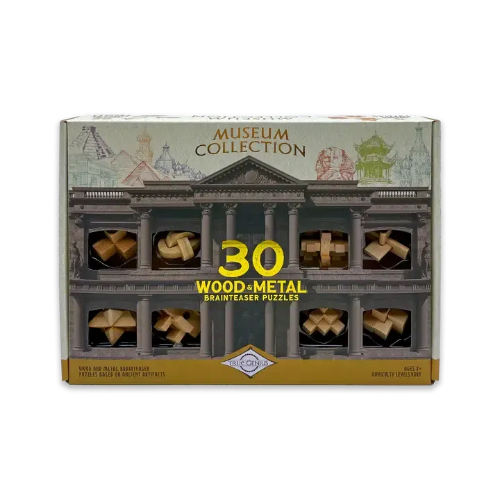 Museum Collection - 30 Wood and Metal Puzzles