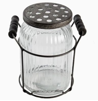 Glass Jar w/ Lid for Florals