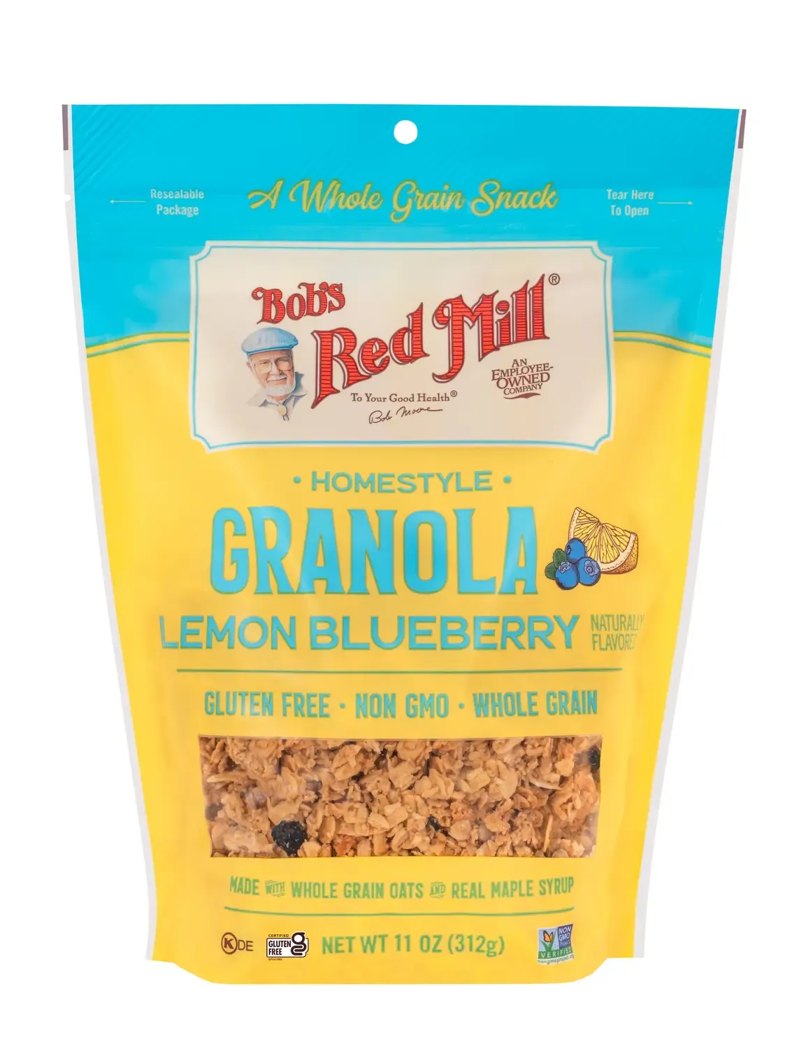 Lemon Blueberry Granola