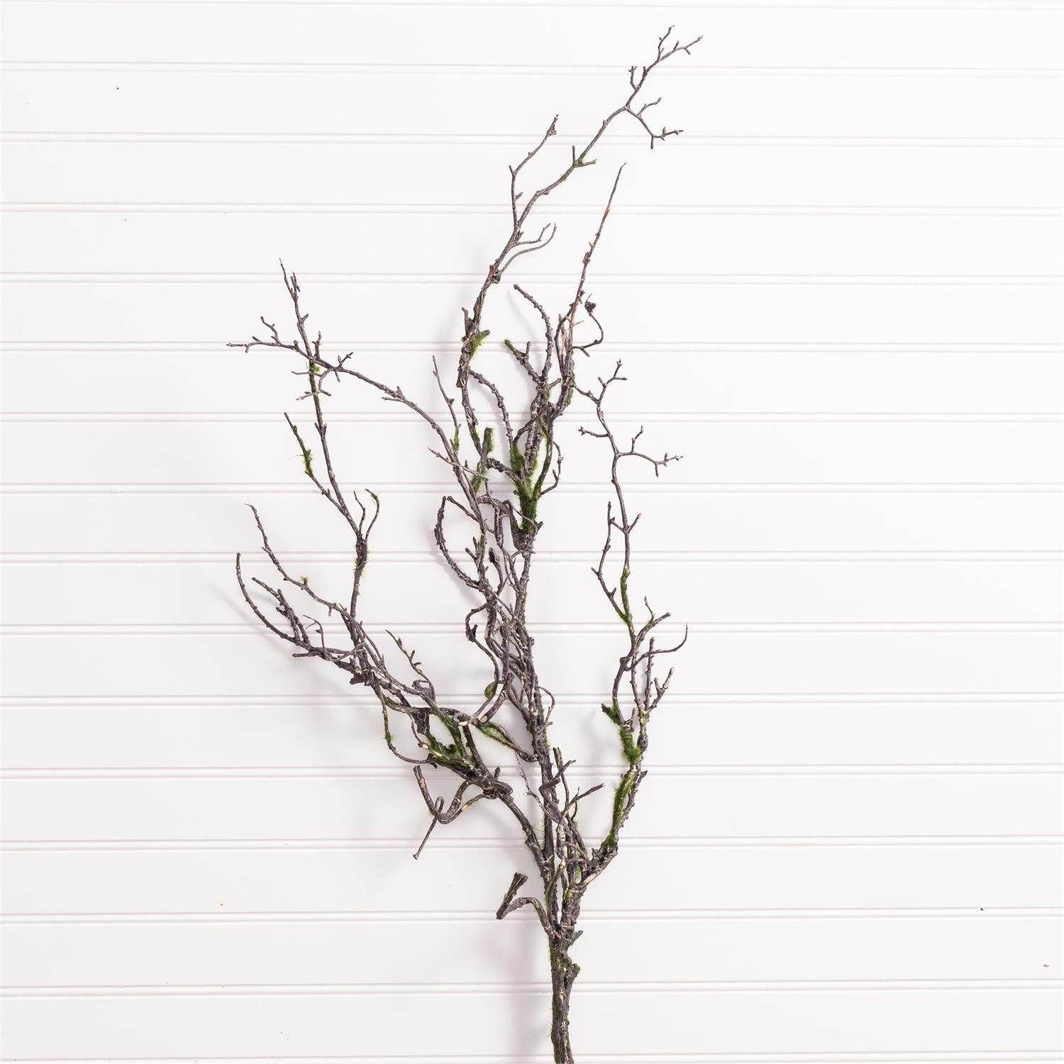 51" Moss-Covered Decorative Branch