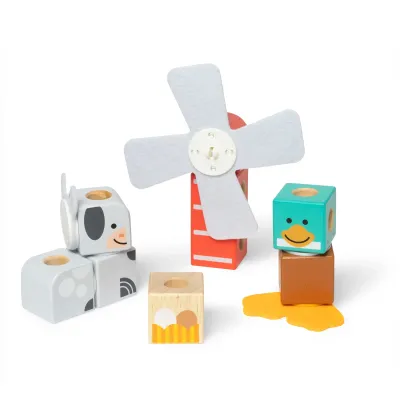 Melissa &amp; Doug Blockables Farm Friends