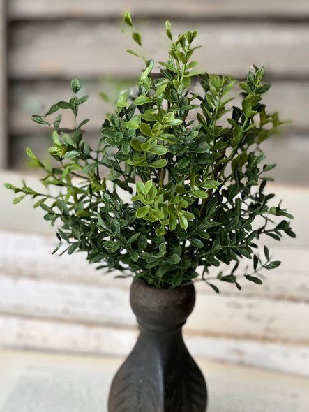 New England Realistic Boxwood Bush 12”