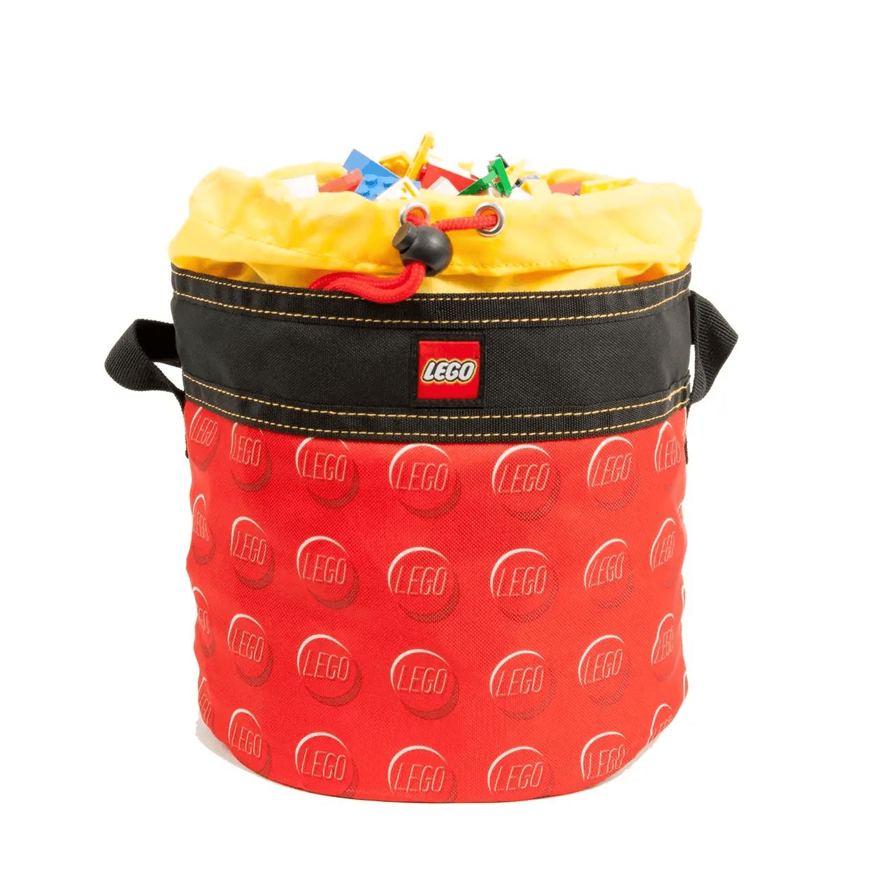 Storage Cinch Bucket Red LEGO