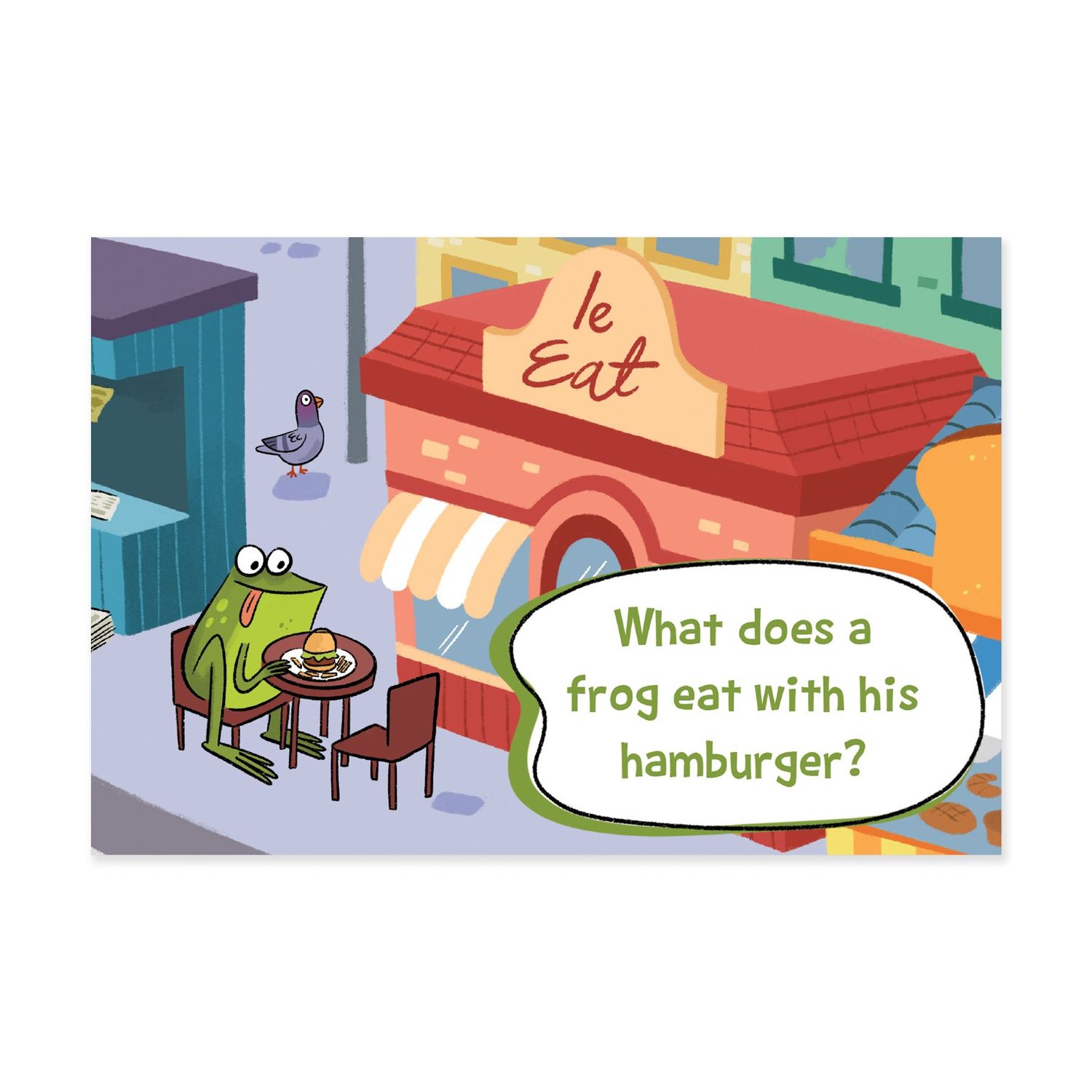 Frog Joke Card MW