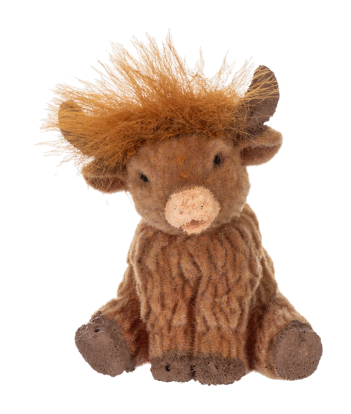 Happy Little Highland Mini Charm