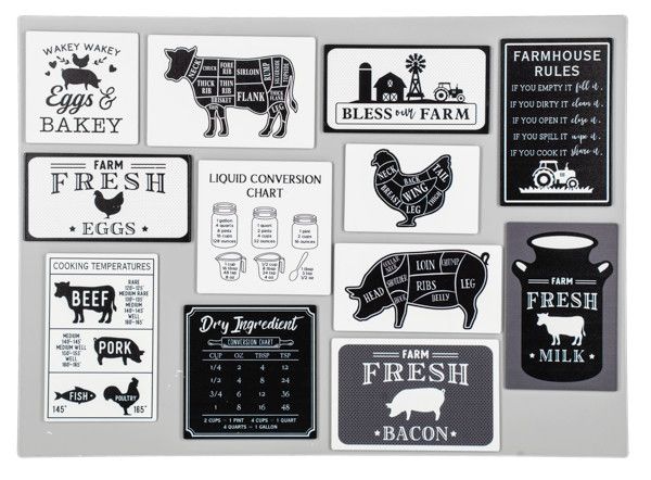 Farmhouse Magnet - Assorted