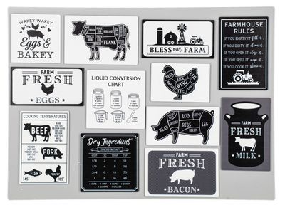 Farmhouse Magnet - Assorted