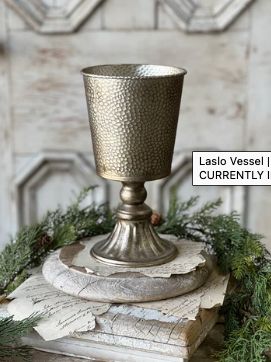 Laslo Vessel Mercuresque 10.5”