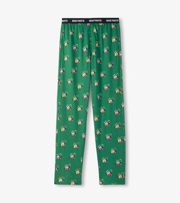 Man PJ Pants in Bag Lawnmower