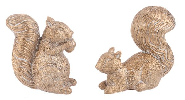 Metallic Squirrel Assorted
