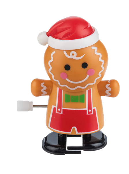 Gingerbread Man Wind Up Toy