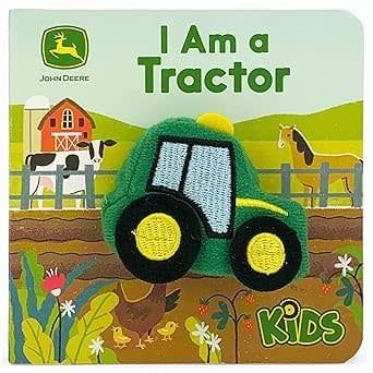 I am a Tractor Puppet Book