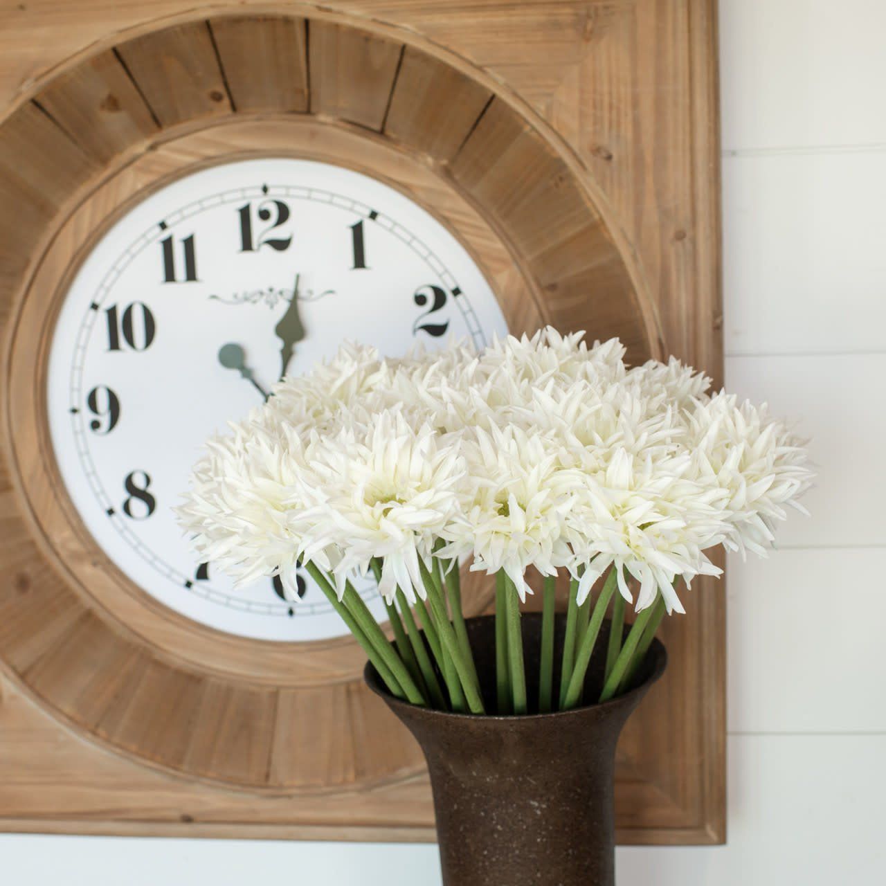 White Gerbera Daisy Stem 22”