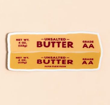 Butter Decal Sticker