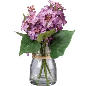 Purple Lilac Vase