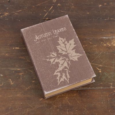 8.5” Autumn Leaves Journal