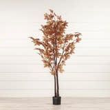 Fall Maple Leaf Tree 5'