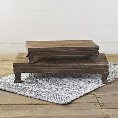 Wood Rectangle Riser SM
