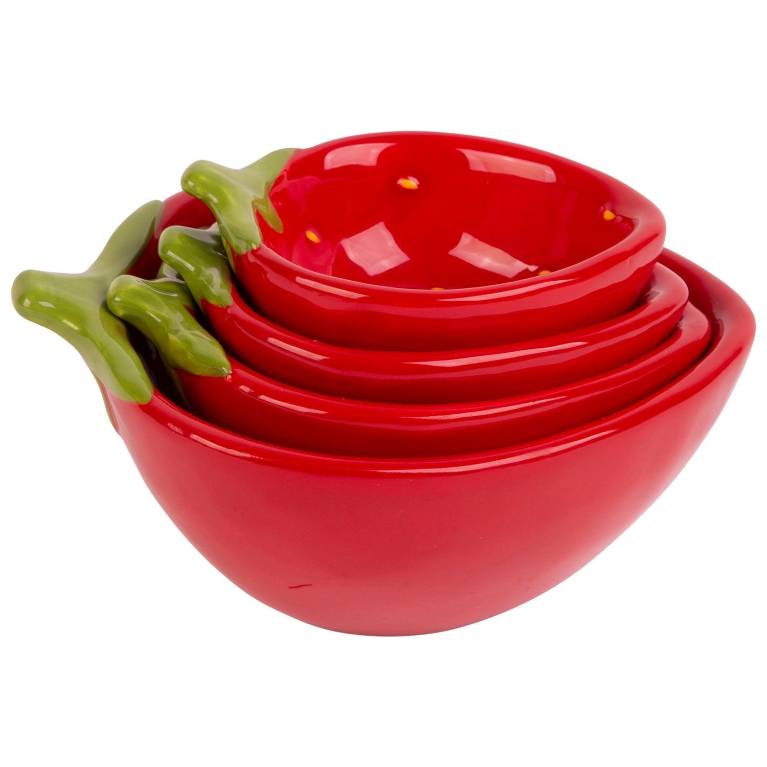 Strawberry Measuring Cups - 4 pk