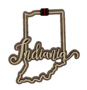 Indiana Ornament Cursive