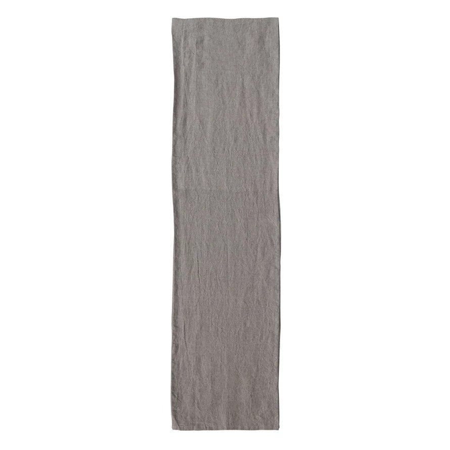 Natural Stonewashed Linen Table Runner