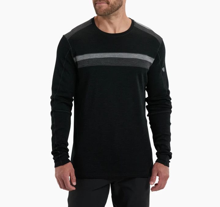 KUHL Downhill Racr Merino Crew, Color: Koal, Size: MD