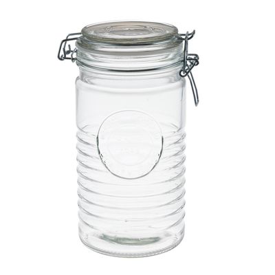 Storage Container Clip Jar 38.9 oz