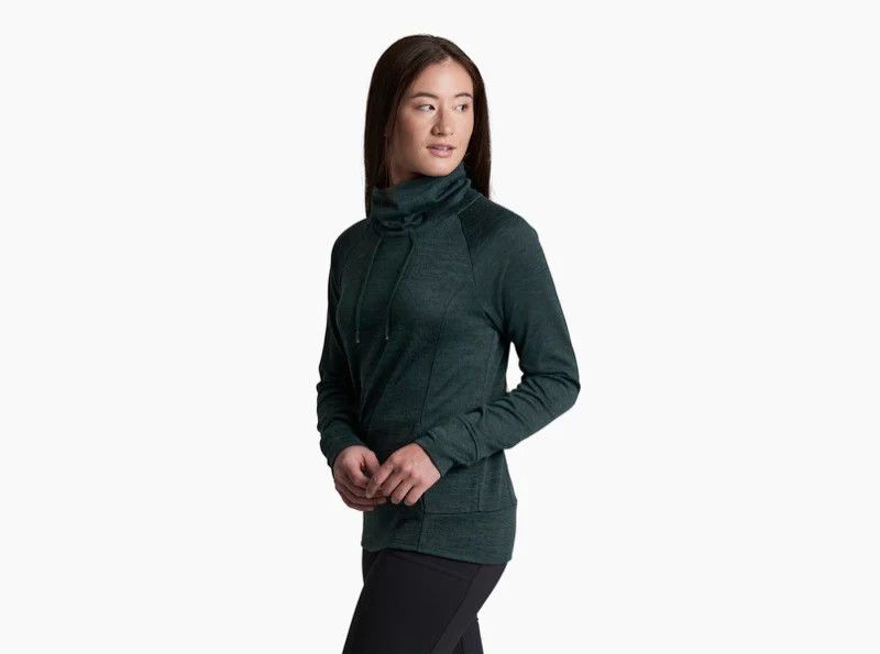 KUHL Women's Elia Pullover, Color: Spruce, Size: XS