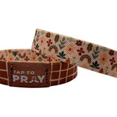 Tap to Pray® Prairie &amp; Plaid Wristband