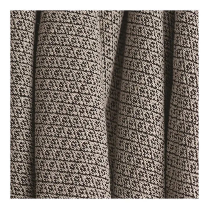 Dotted Diamond Throw Blanket, Color: Black
