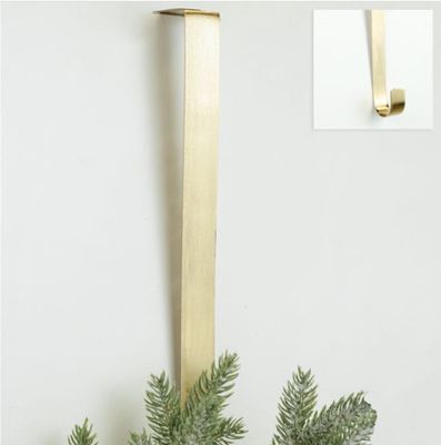 Gold Wreath Hanger 14”