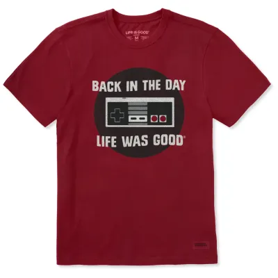Life is Good Men's Back in the Day Crusher Tee