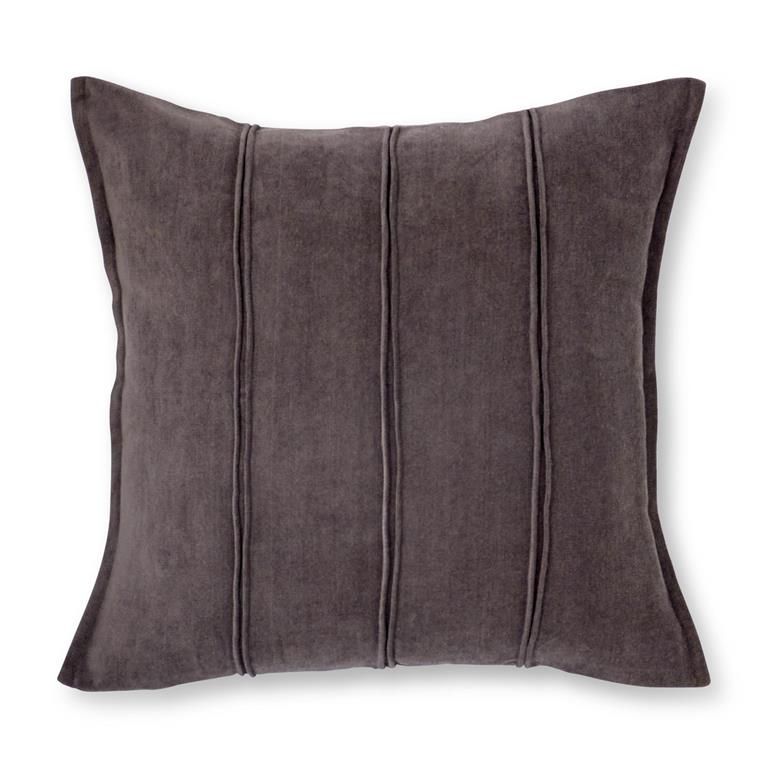 Charcoal Gray Pillow 20x20