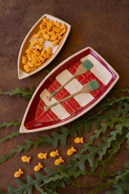 Ceramic Boat Platter LG