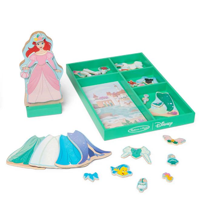 Melissa &amp; Doug Disney Magnetic Dress Up Ariel