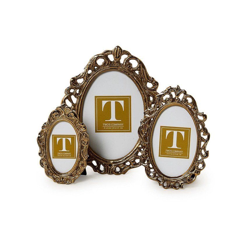 Gold Oval Mini Frames SM