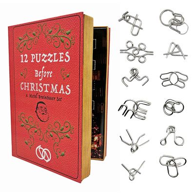 12 Puzzles Before Christmas Advent Book