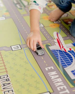 Nappanee Kids Play Mat for Cars