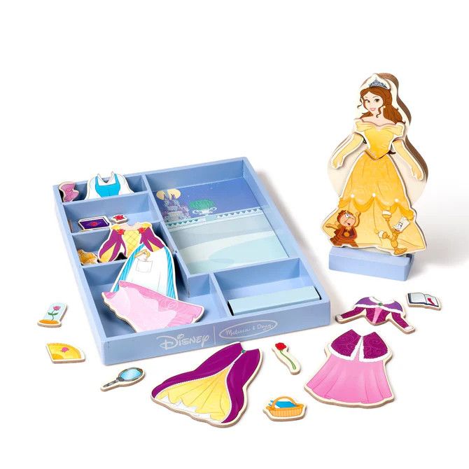 Melissa &amp; Doug Belle Wooden Magnetic Dress-Up