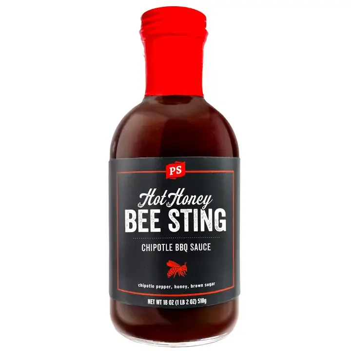 PS Seasoning Hot Honey Bee Sting Honey Chipotle BBQ Sauce