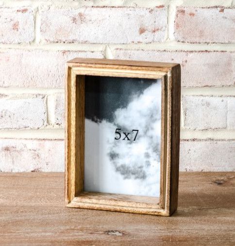 Natural Wood Photo Frame 5 x 7
