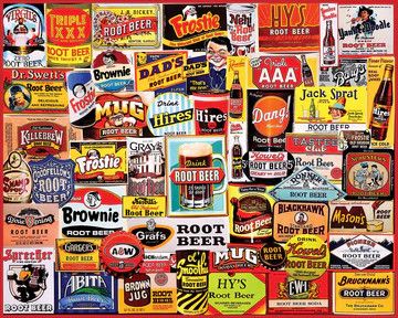 White Mountain Root Beers Puzzle 1,000 pc