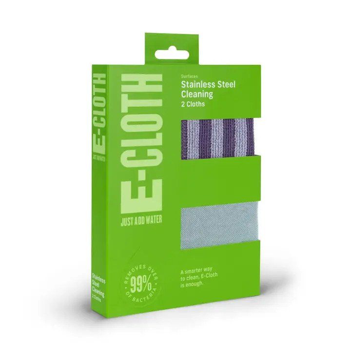 Stainless Steel Kitchen Appliance Cleaning E-cloth