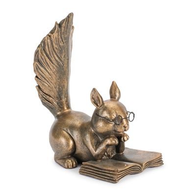 Squirrel Reading 6”