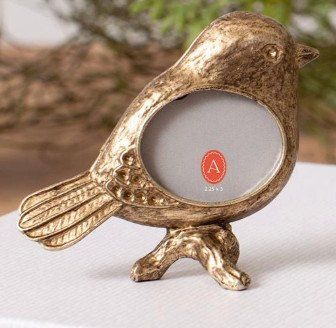 Photo Frame - Mini Bird Gold Finish